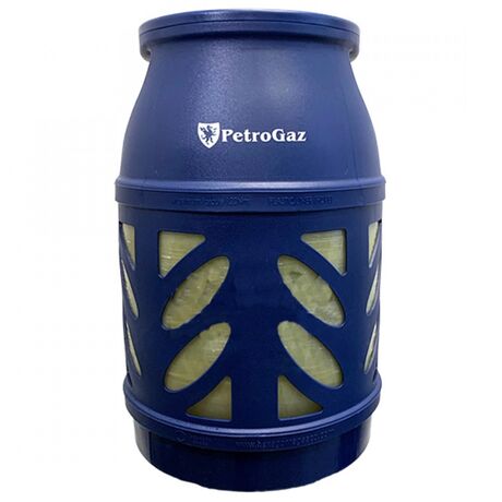 Πλαστική φιάλη υγραερίου ΠΕΤΡΟΓΚΑΖ 10kg