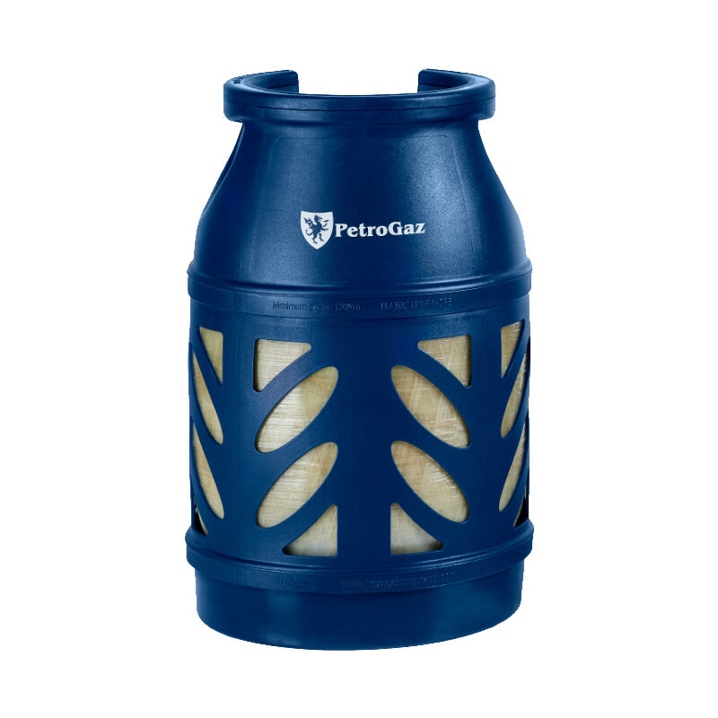 Πλαστική φιάλη υγραερίου ΠΕΤΡΟΓΚΑΖ 7.5kg